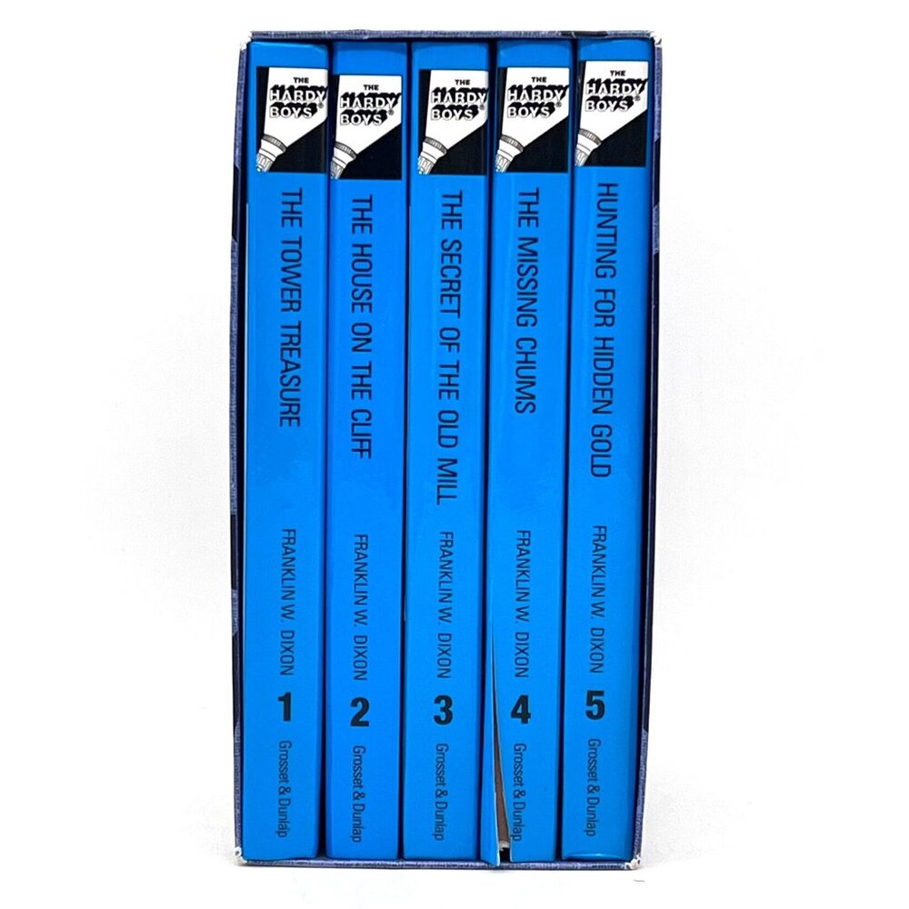 The Hardy Boys Starter Set 5 Mystery Book Boxed Collection Franklin W Dixon 2012 - Picture 2 of 14